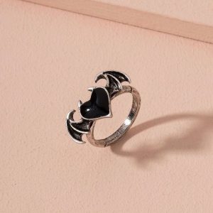 Winged-heart-ring