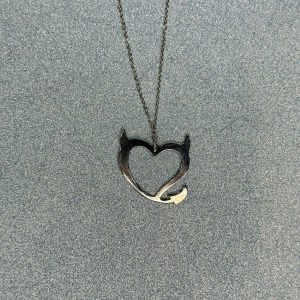 Necklace-steel