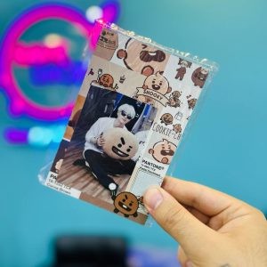 تابلو چاپی چوبی کوچک
