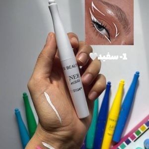 خط چشم رنگی مویی