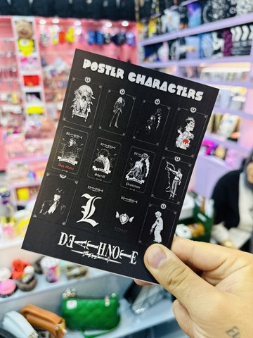 پک پوستر رنگی انیمه death note