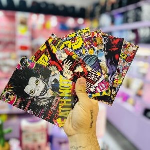 پک پوستر رنگی انیمه a6