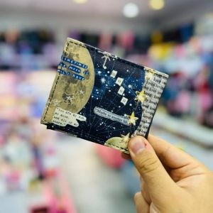 کیف پول ماه چرمی