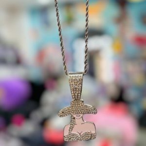 گردنبند فول نگین