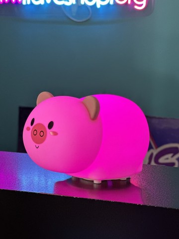 چراغ خواب سیلیکونی rgb