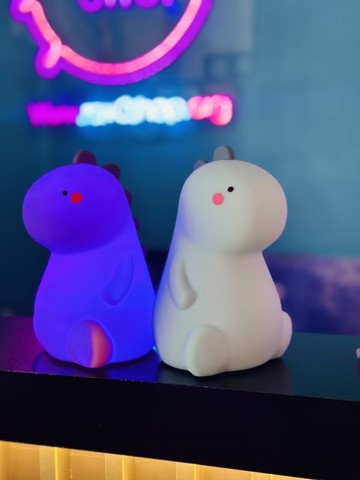 چراغ خواب سیلیکونی rgb
